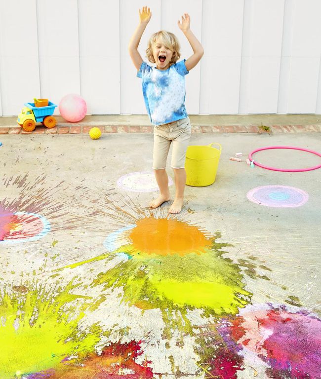 Chalk Bomb Craft