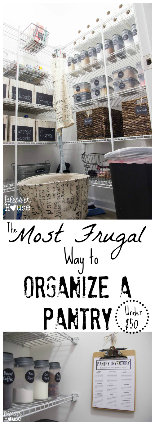 The Most Frugal Way to Organize a Pantry
